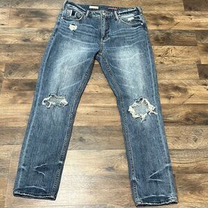 Pilcro distressed jeans size 27